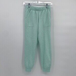 more than magic jogger pajama sweat pants light blue constellations L 10/12